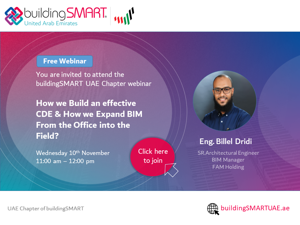 buildingSMART UAE Chapter Webinar